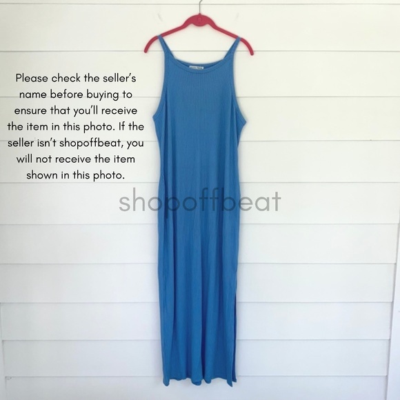 NEW Reformation Jael Dress Parisian Blue XL - Picture 3 of 12